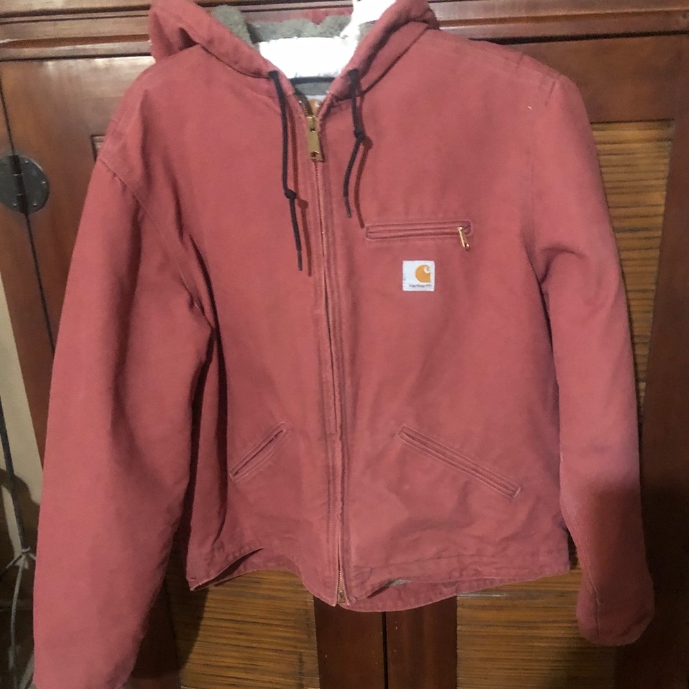 Carhartt Womens lined jacket. Very warm. Copper color.